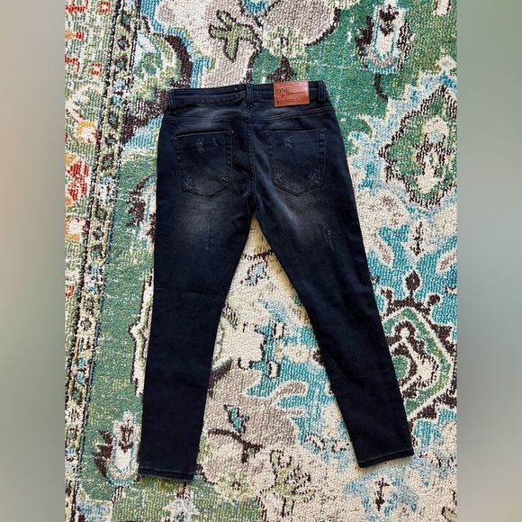 One Teaspoon low waist, short rise jeans, size 24 - Picture 4 of 6